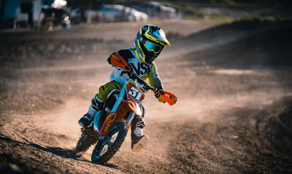 Se viene un gran cierre de campeonato en un escenario que en su momento tuvo el Argentino de Motocross en Rada Tilly. (Fotos del semillero de pilotos: Andy Rivero)