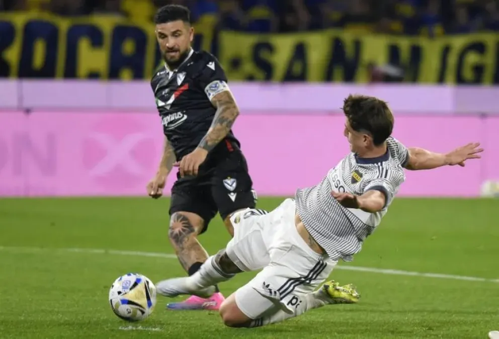 Boca y Vélez disputan un partido aparte en el Tribunal de Disciplina. (Fotobaires).