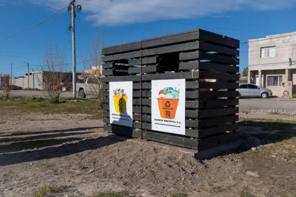 Rawson puso en funcionamiento un nuevo Punto Limpio en el barrio Gregorio Mayo