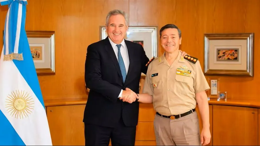 Pablo Quirno y Carlos Presti (Cancillería)