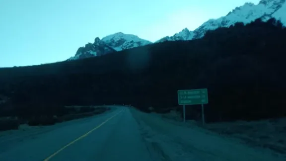 RN40 entre Bariloche y El Bolsón: piden circular con precaución