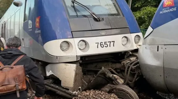 Grave accidente en Francia: descarriló un tren regional y hay más de 40 heridos
