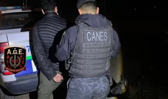 La División Canes detuvo en Trelew a un prófugo de la Justicia tras una persecución en el barrio Los Aromos