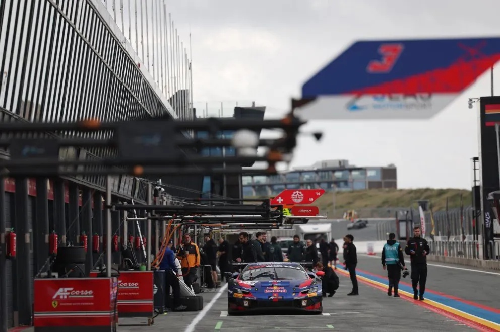 Comienzan las prácticas en Zandvoort donde el radatilense "Nacho" Montenegro podría volver a festejar este domingo. (Fotos: Prensa GT World Challenge Europe)