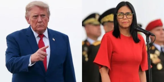 Donald Trump se reunirá con Delcy Rodríguez en Nueva York tras la detención de Nicolás Maduro