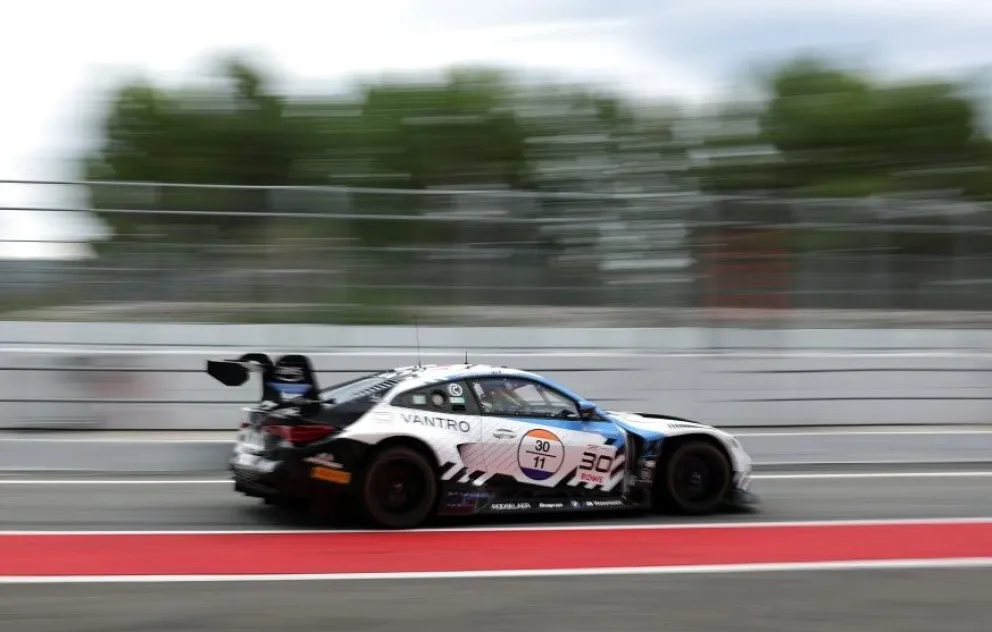  Ignacio Montenegro y Matisse Lismont lograron el sexto mejor tiempo en la Silver Cup, se viene un sábado de clasificación disfrutando las dos últimas carreras de la temporada 2026. (Fotos: Prensa GT World Challenge Europe)