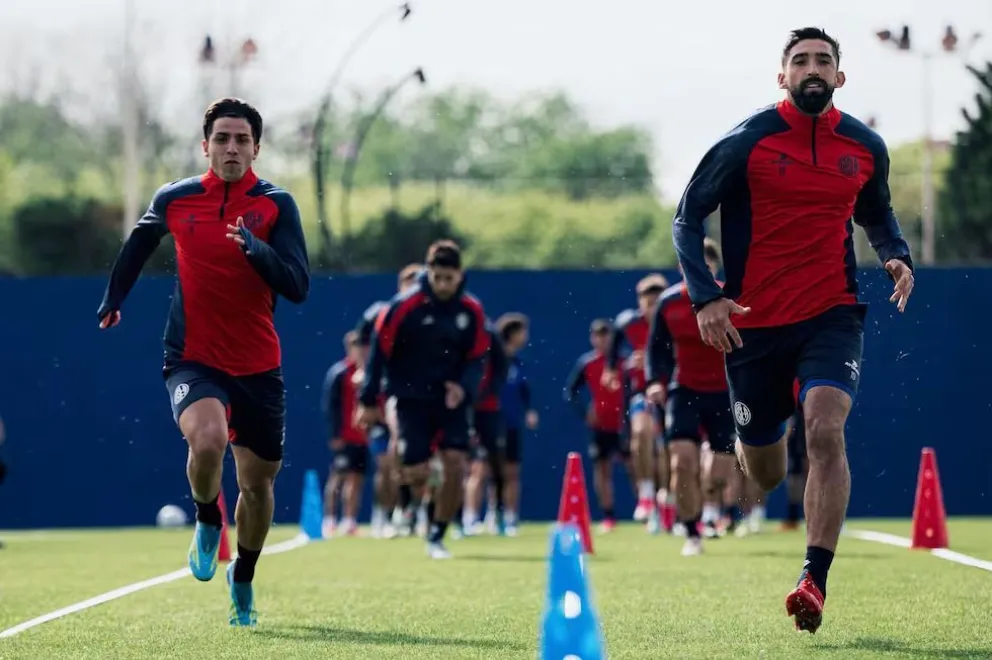 Alexis Cuello y Emiliano Amor, titulares habituales en San Lorenzo. PRENSA SAN LORENZO.