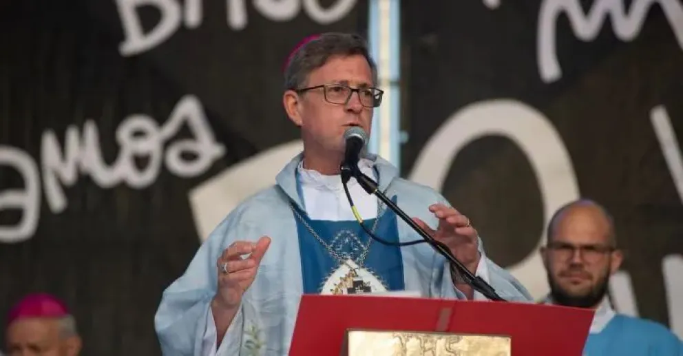 Jorge García Cuerva, en la homilía de este domingo en Luján.