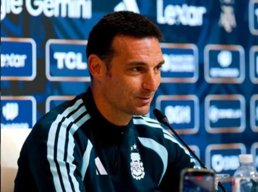 El entrenador de la Selección argentina, Lionel Scaloni, continuó emocionado luego de la despedida de Lionel Messi del seleccionado