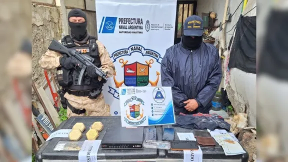 La Prefectura secuestra oro por más de 1.200 millones de pesos en Caleta Olivia