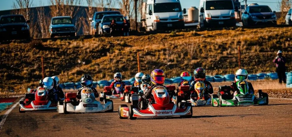 Se viene un fin de semana de fecha doble del karting en Comodoro Rivadavia. (Foto: F.Ch.A)