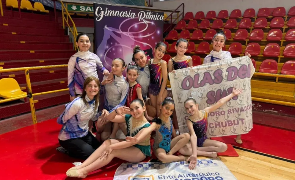 La entrenadora Cecil Malino confirma que la gimnasia rítmica en Comodoro Rivadavia mantiene un gran crecimiento.