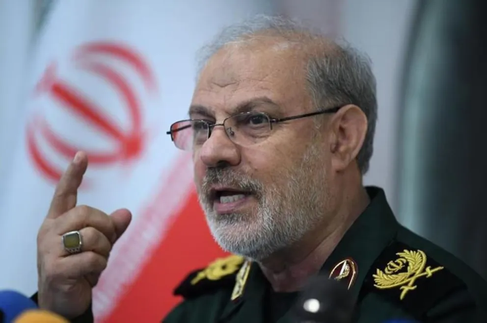 Hossein Mohebbi, portavoz del Cuerpo de los Guardianes de la Revolución Islámica,