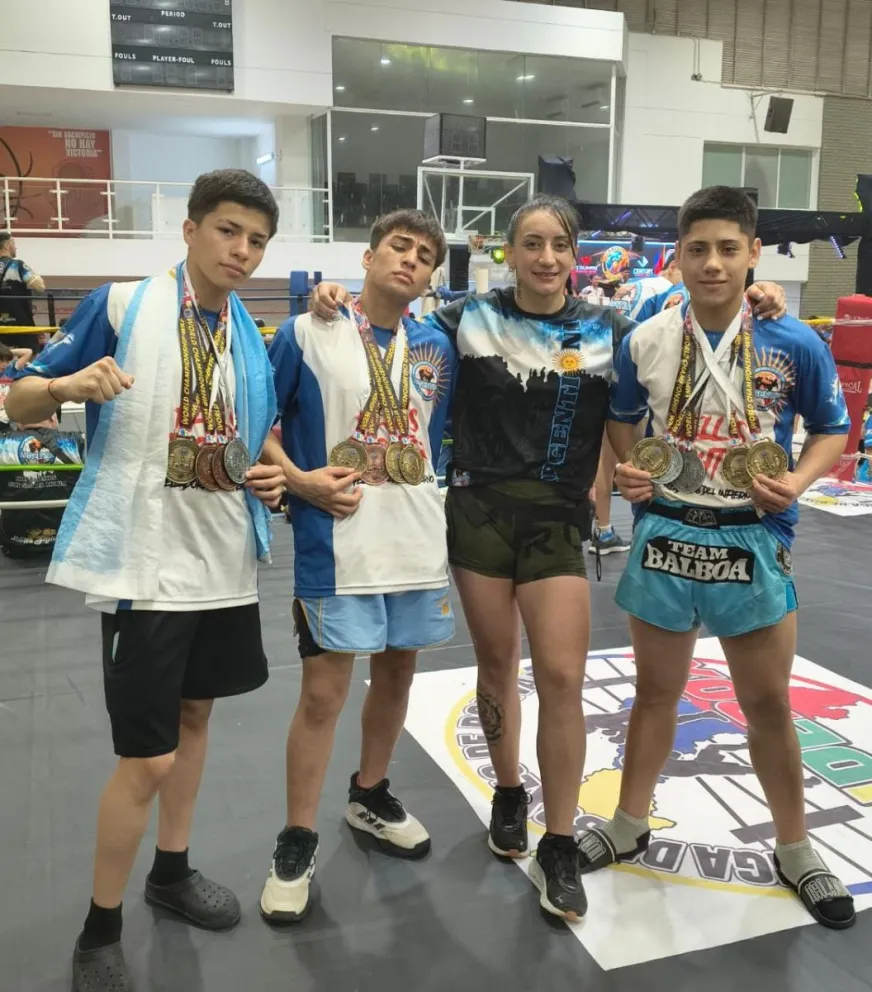 El Campeonato Mundial WKF de Colombia dejó un balance muy positivo para el Team Balboa, con un total de 7 medallas doradas, 3 de plata y 3 de bronce.