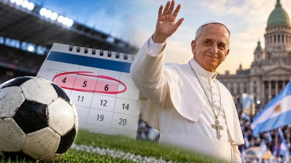 Reprograman el fútbol argentino por la visita del papa León XIV: qué partidos cambian de fecha.
