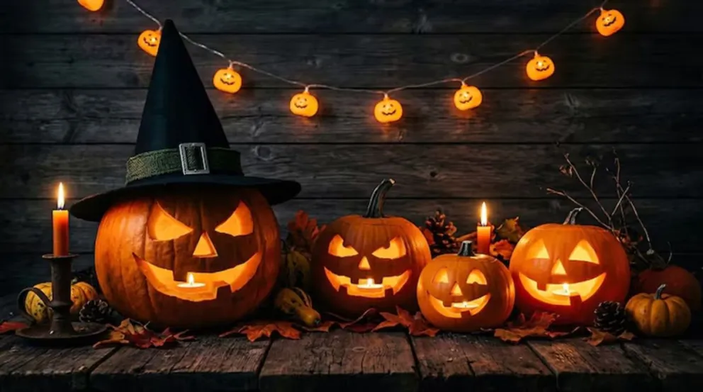 Halloween o la Noche de Brujas es el 31 de octubre.